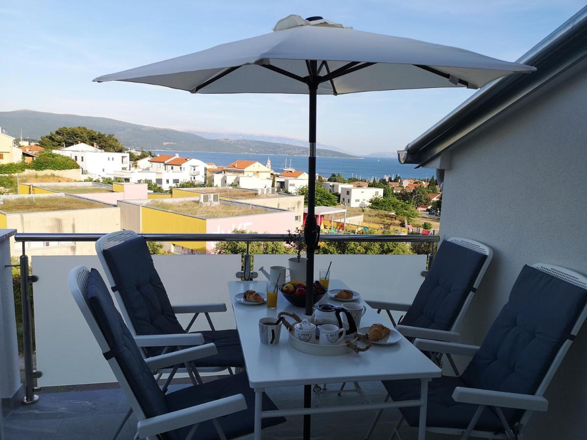 Apartman The View Krk Krk Town Buitenkant foto